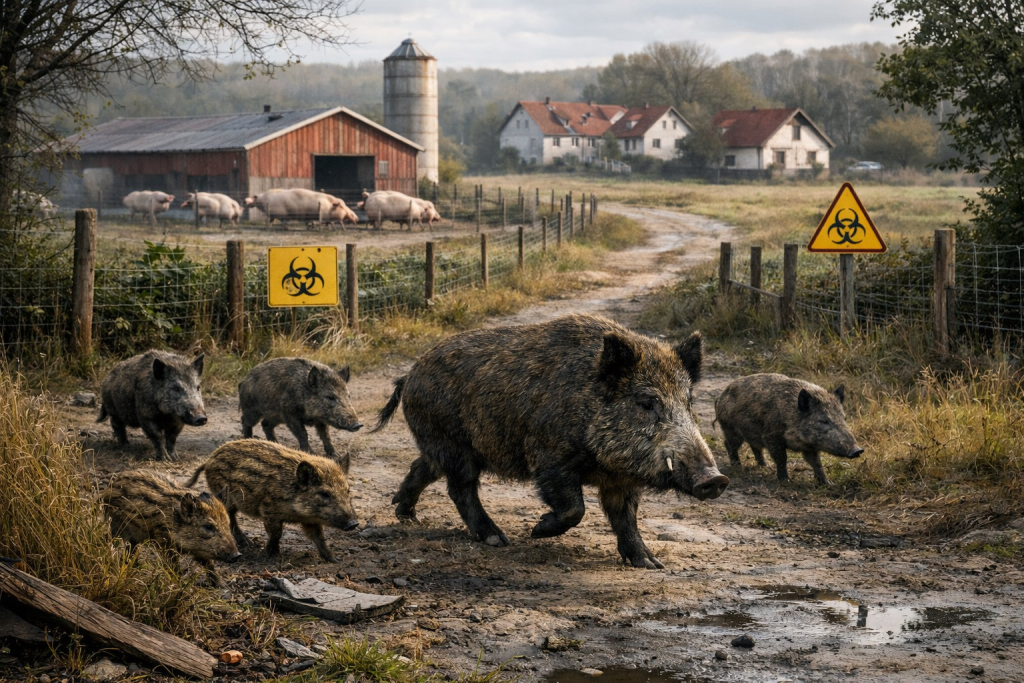 Utjecaj divljih svinja na širenje Afričke Svinjske Kuge